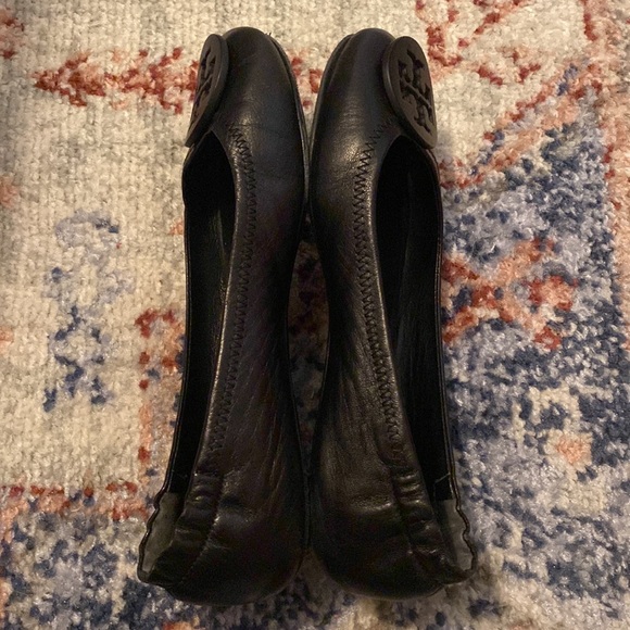 Tory Burch Leather Minnie Travel Ballet Flat - Picture 5 of 7